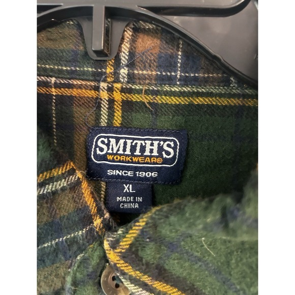Men's Smith's workwear size extra large long sleeve shirts. 2 Lot Bundle - Picture 8 of 12